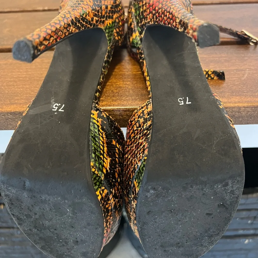 Jeffery Campbell Platform Sandals size 7.5